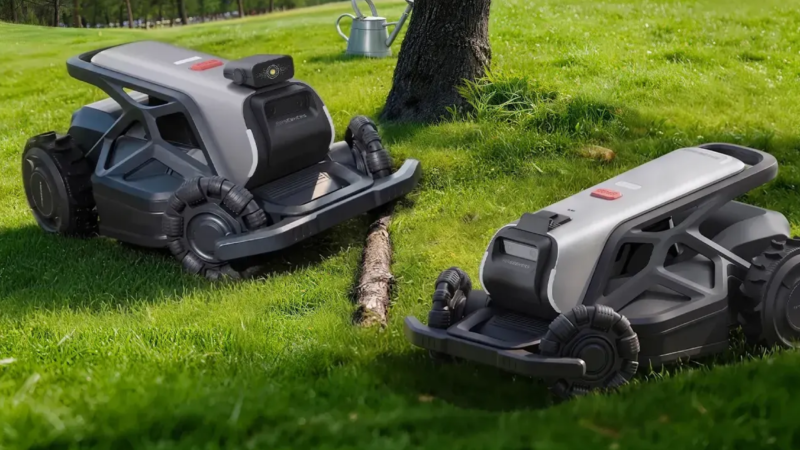 Robot tondeuse AIRSEEKERS Tron Plus avec système FlowCut et mode Nuit